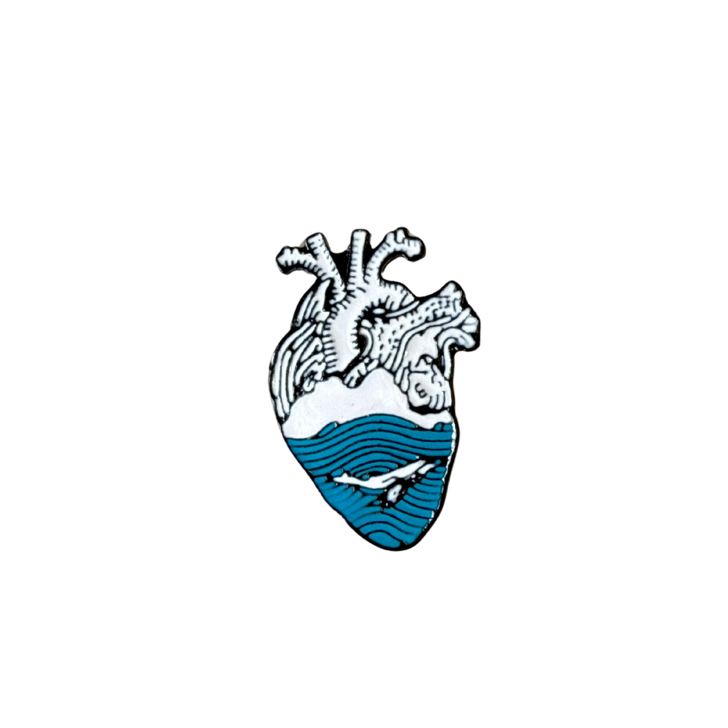 Pin Corazón Mar