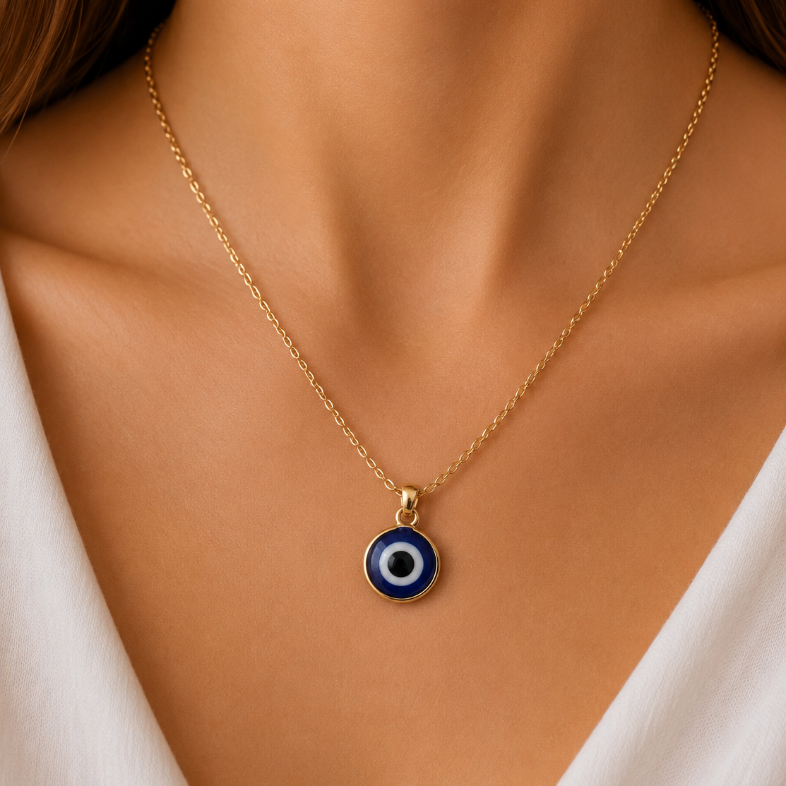 Collar ojo turco