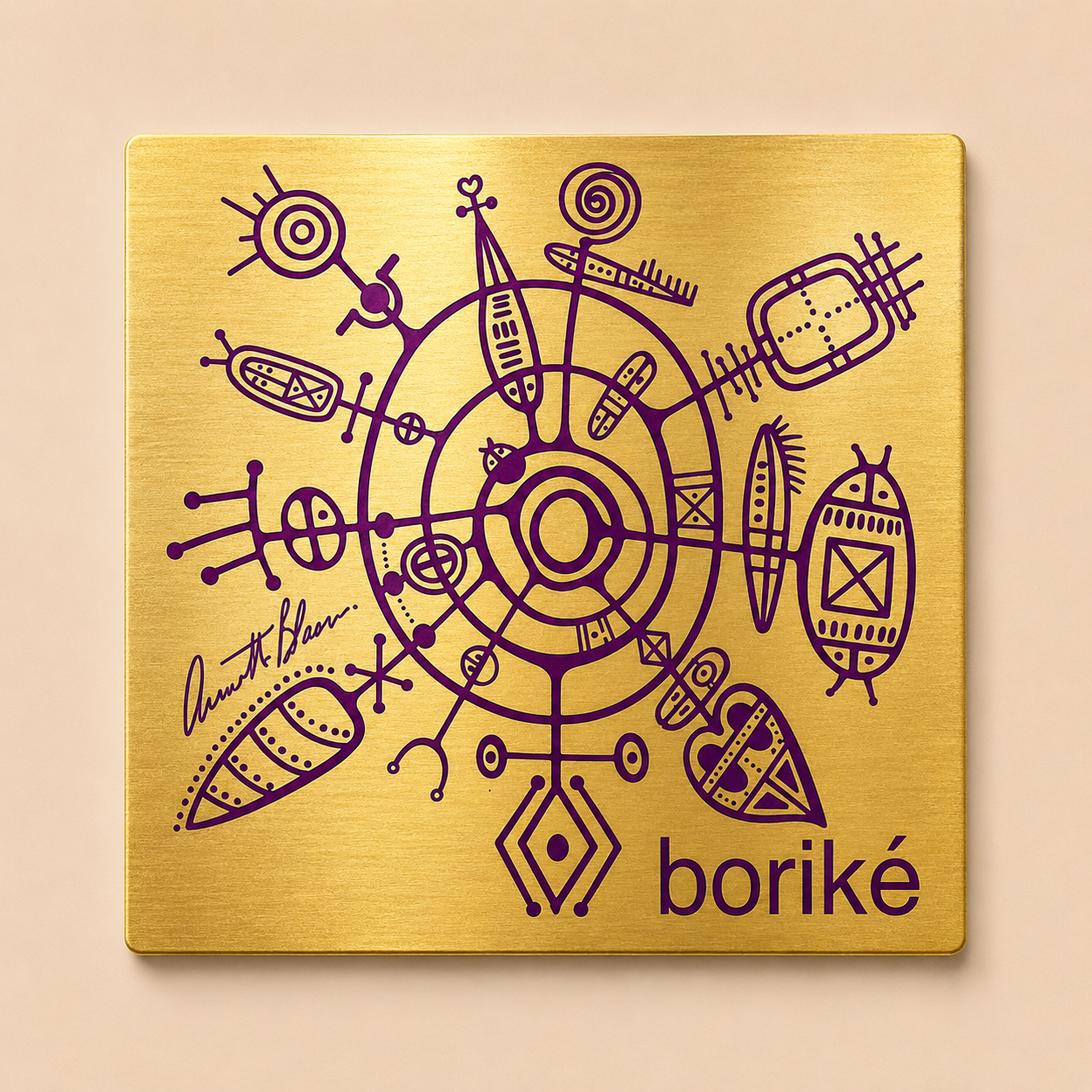 Boriké Taíno Sticker
