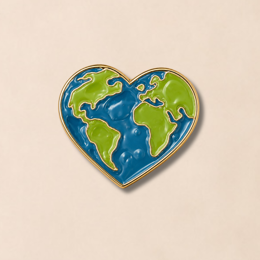Earth Love Enamel Pin