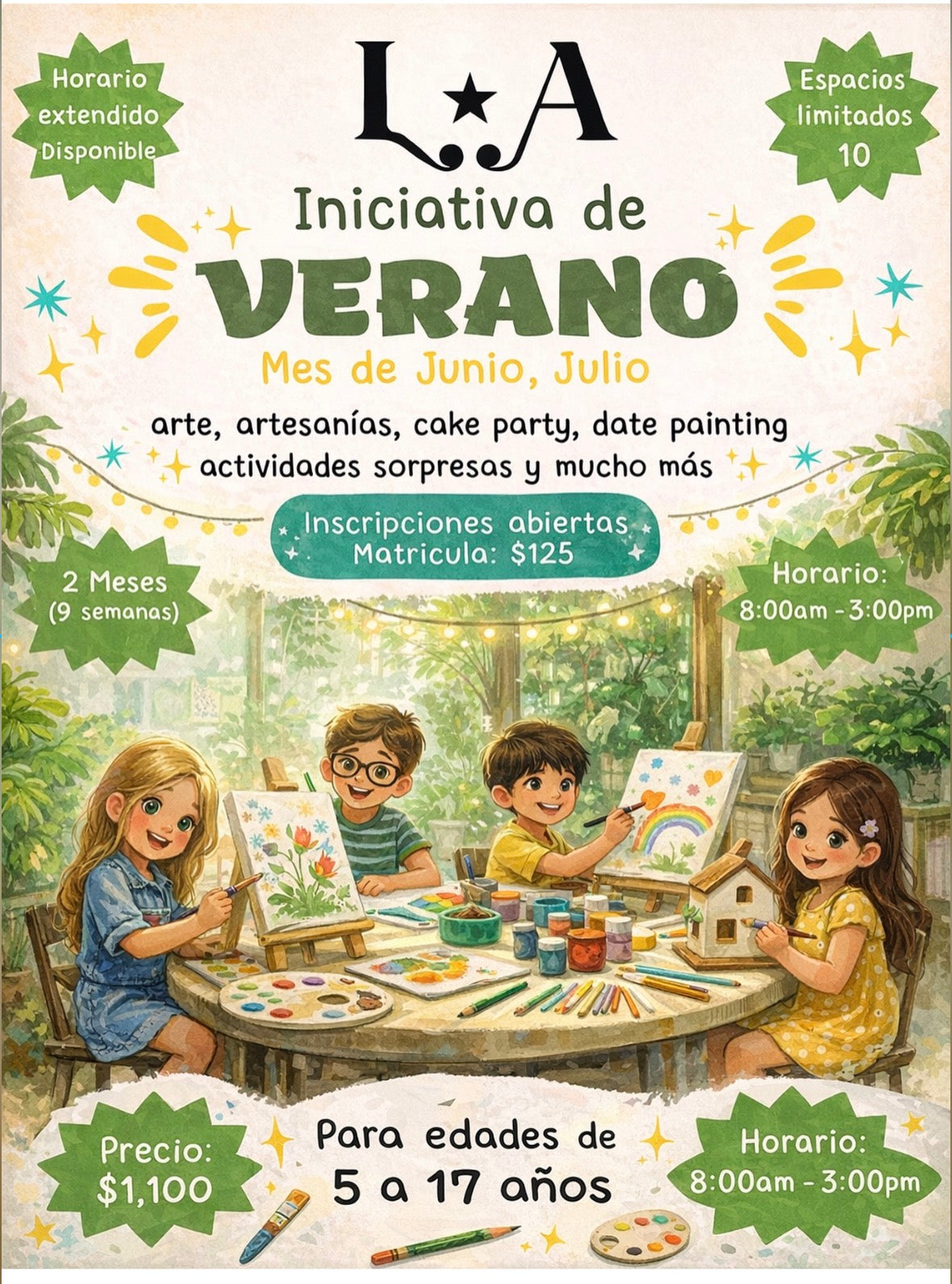 Iniciativa de Verano 2026 Matricula