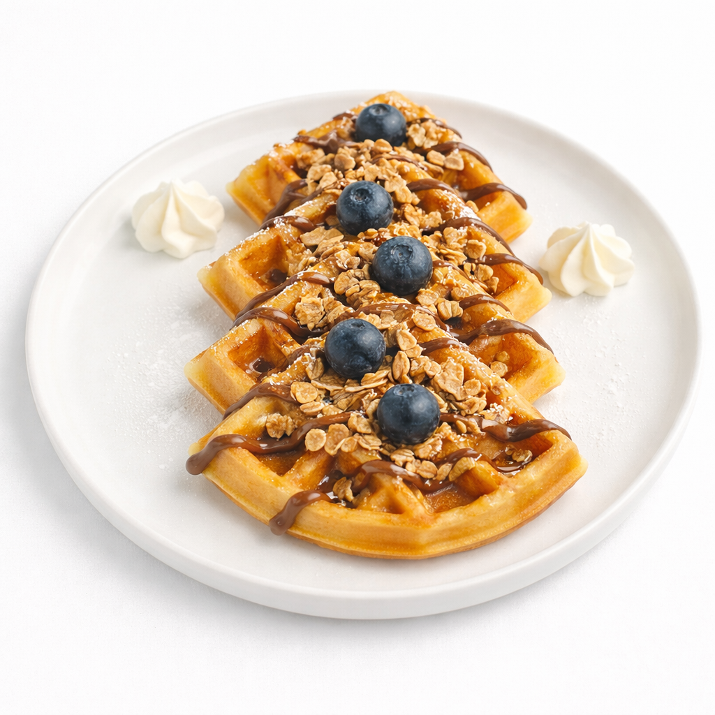 Waffles de Proteína