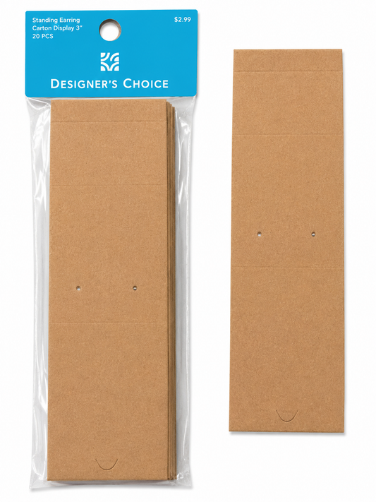 Standing Earrign Carton Display 3’’